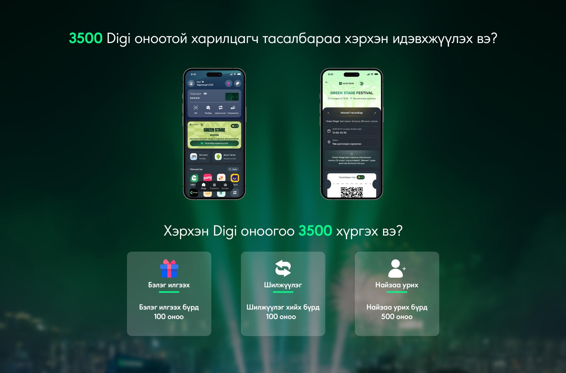 Монголын анхны ногоон хөгжмийн наадам “Green Stage Music Festival” тун удахгүй